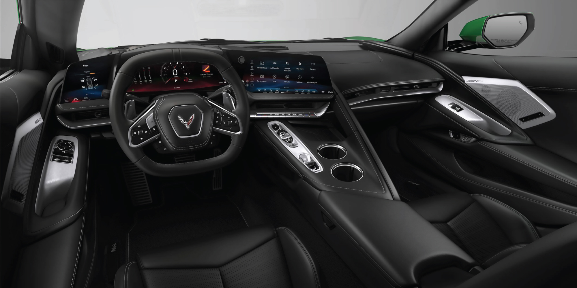 2026 corvette interior jet black | Corvette Singapore