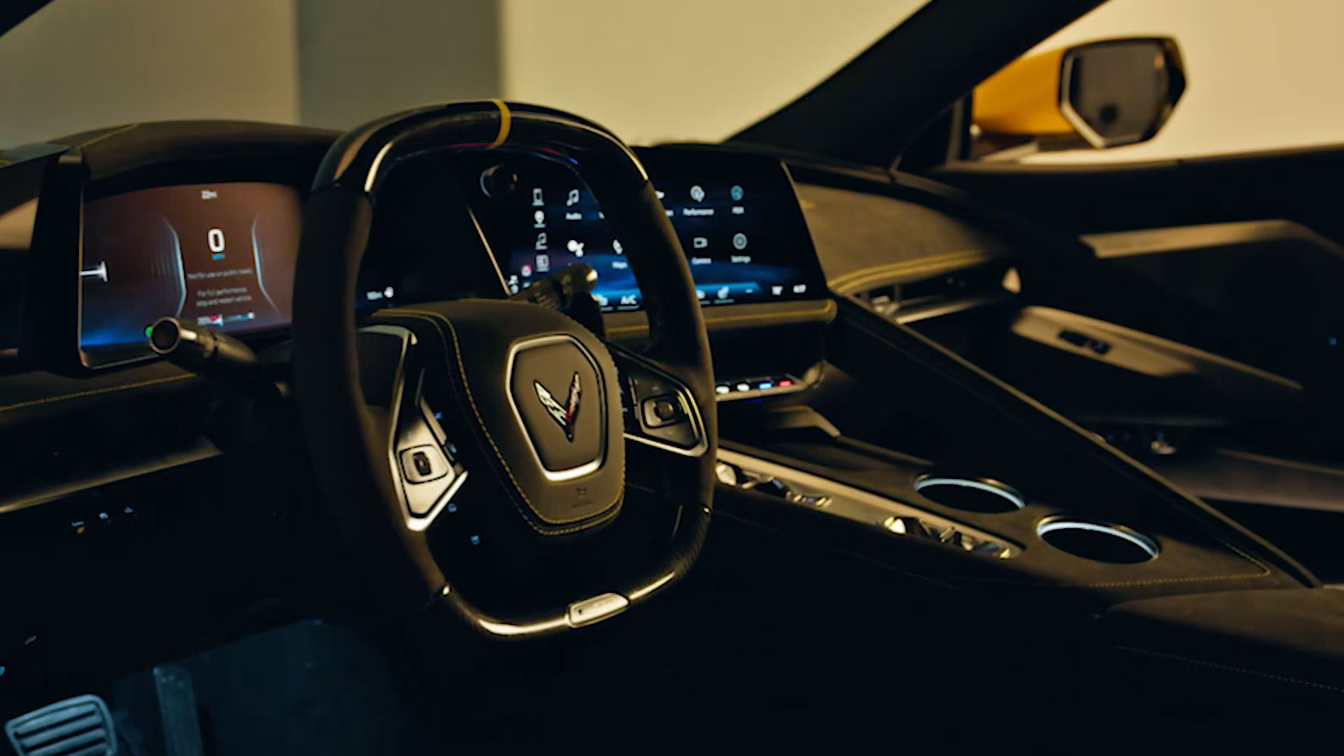2026 corvette stingray technology customizable screens posterframe | Corvette Singapore