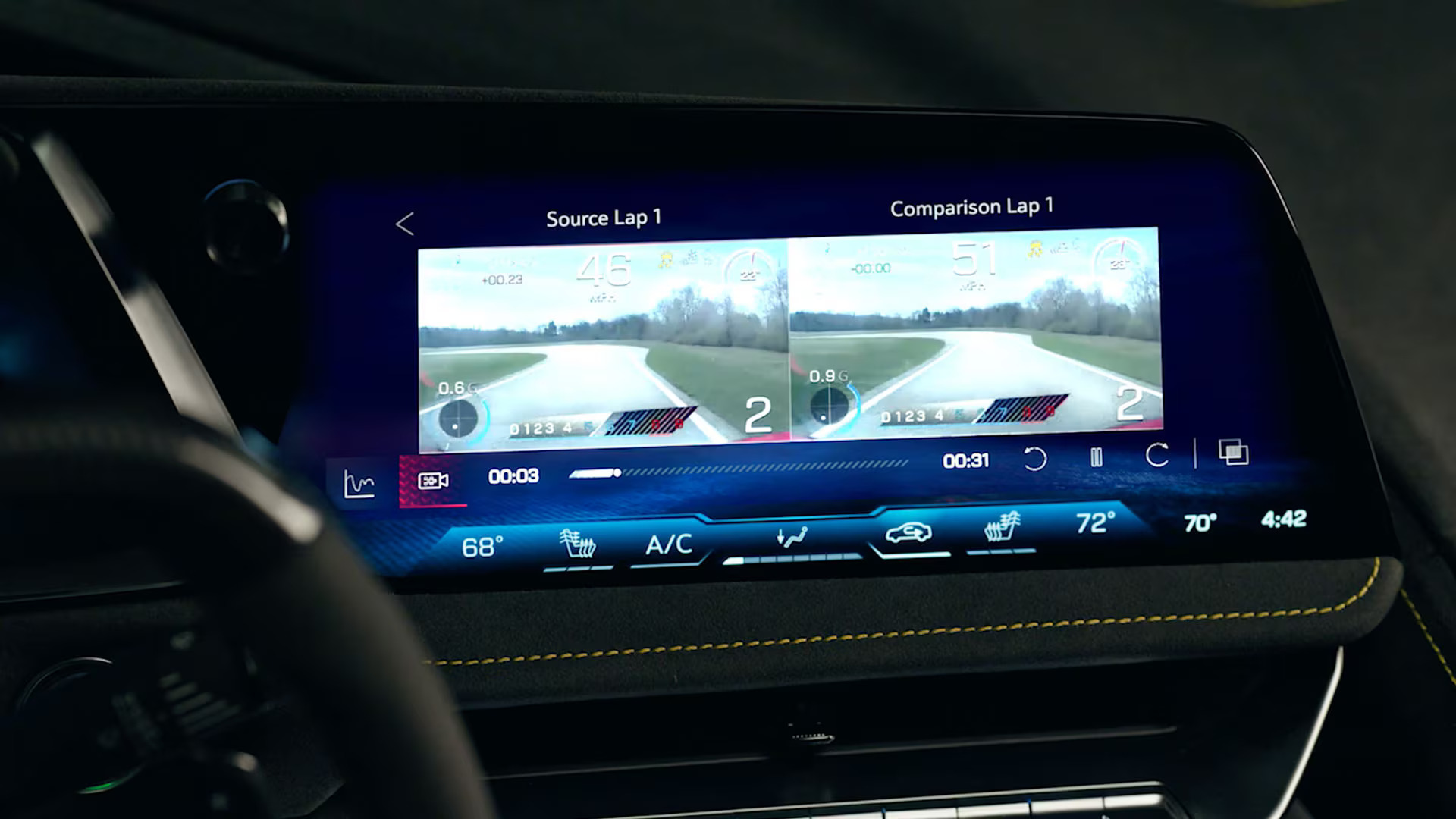2026 corvette stingray technology performance data recorder posterframe | Corvette Singapore