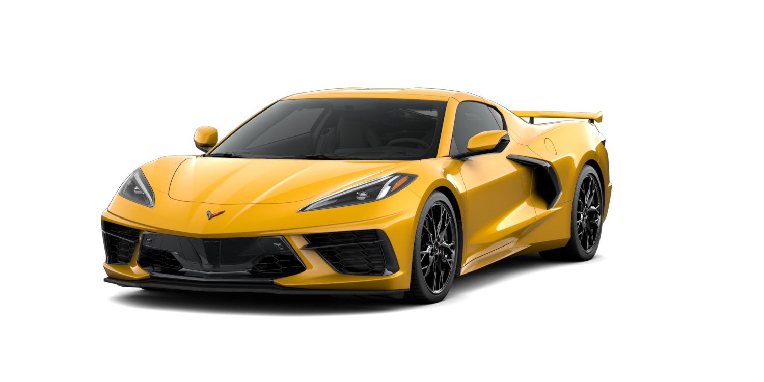Corvette Stingray Coupe 3LT (Yellowjacket Tint Metallic)