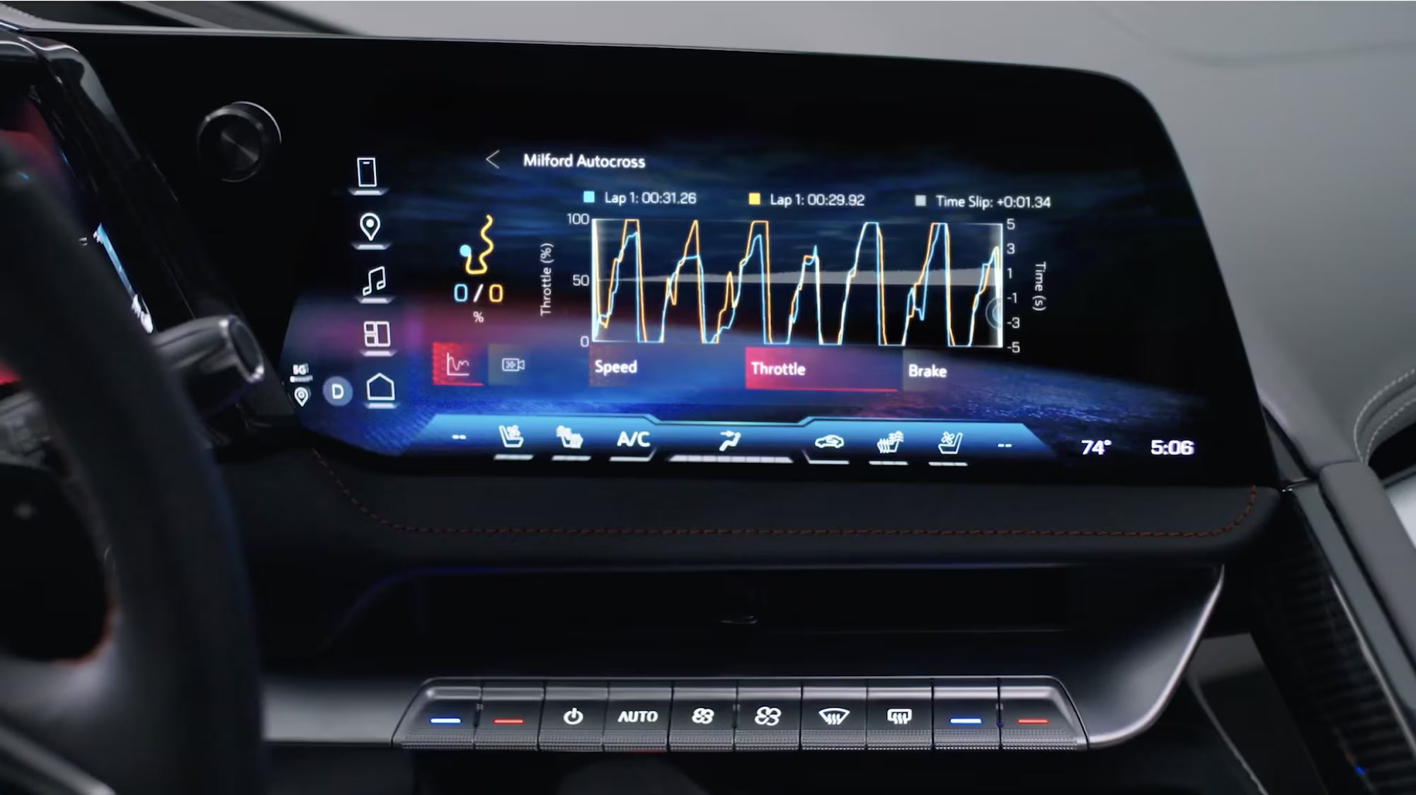 enhanced performance data recorder posterframe | Corvette Singapore