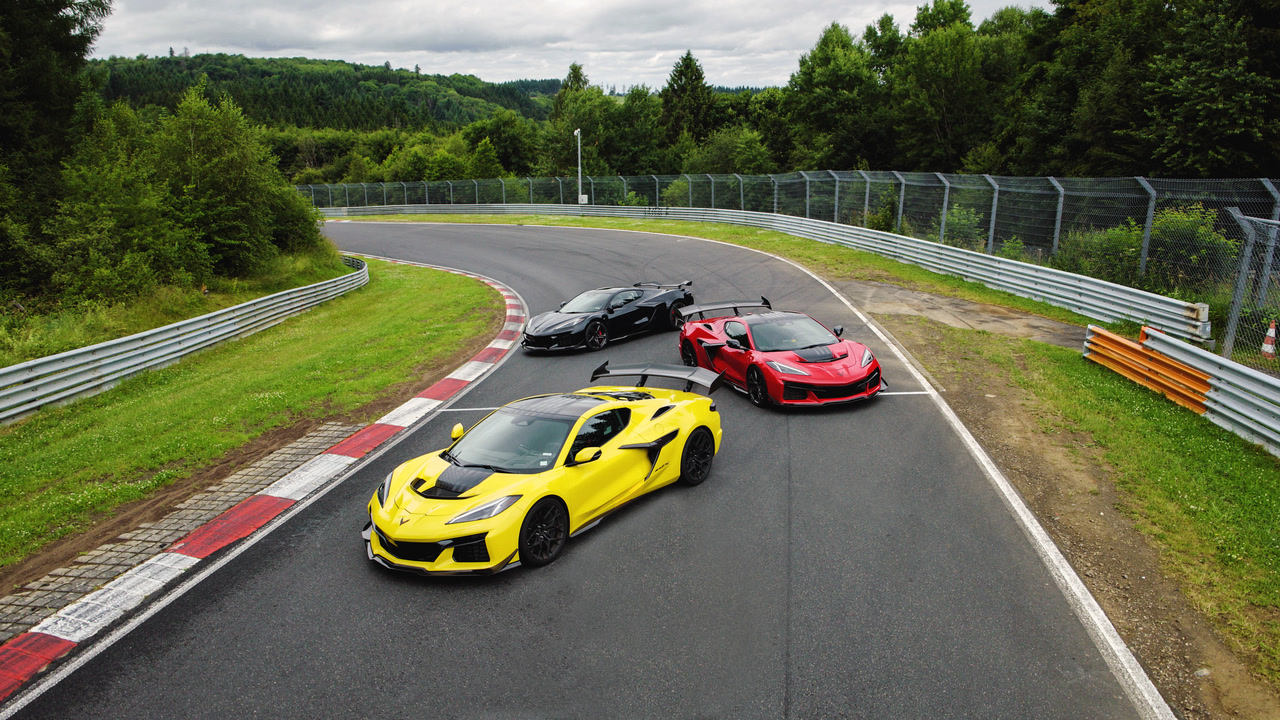 no mercy at nurburgring posterframe | Corvette Singapore